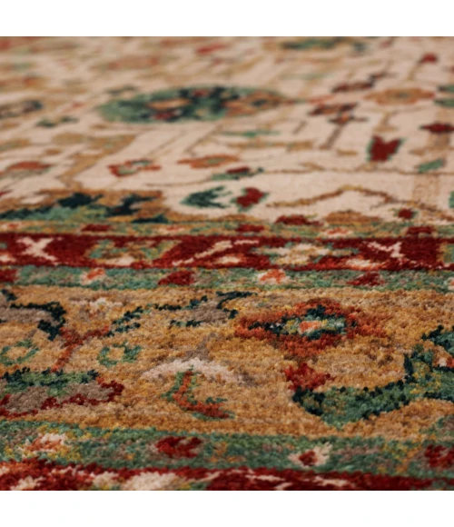 Karastan Spice Market Cream 90936 8ft. X 11ft. Rect. Rug