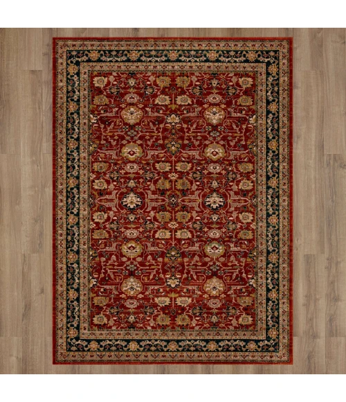 Karastan Spice Market Garnet 90936 5ft. 3in. X 7ft. 10in. Rect. Rug