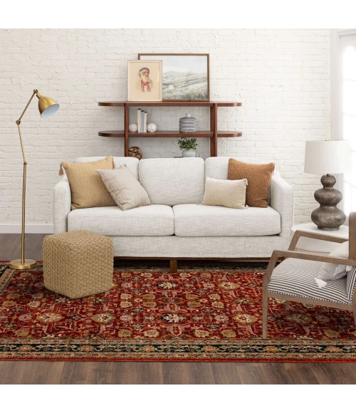 Karastan Spice Market Garnet 90936 8ft. X 11ft. Rect. Rug