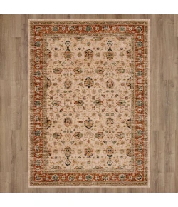 Karastan Spice Market Cream 91199 5ft. 3in. X 7ft. 10in. Rect. Rug