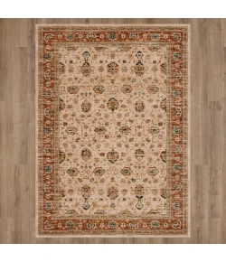 Karastan Spice Market Cream 91199 9ft. 6in. X 12ft. 11in. Rect. Rug