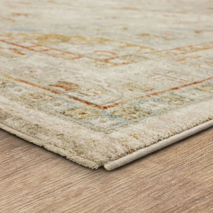 Karastan Kumra Cream 2' 7" x 7' 3" Area Rug