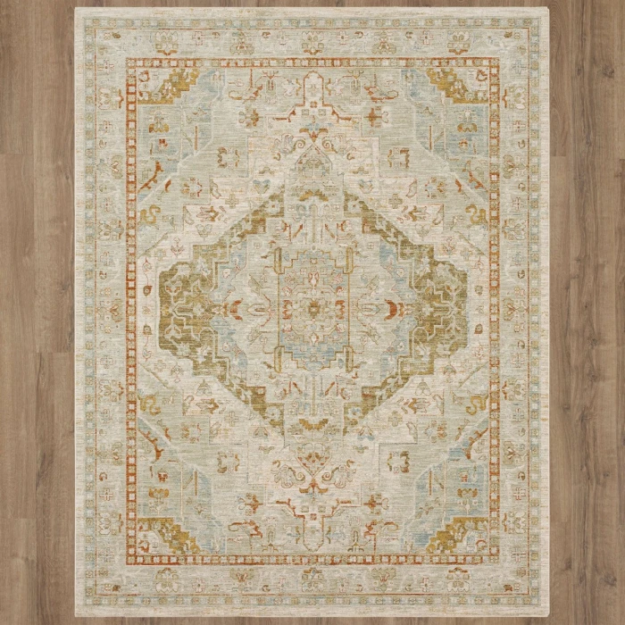 Karastan Kumra Cream 7' 10" x 10' 3" Area Rug