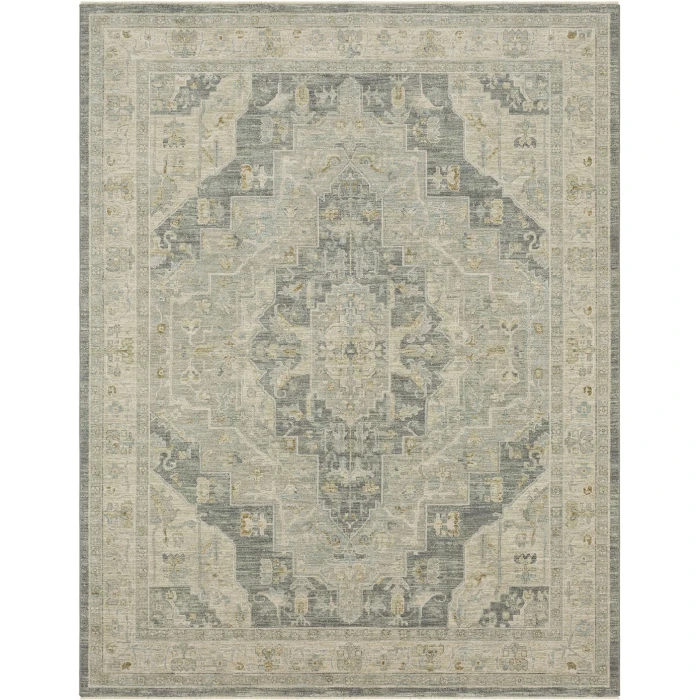 Karastan Kumra Dark Grey 5' x 7' 6" Area Rug