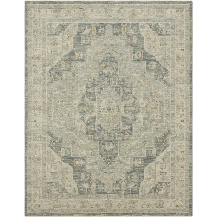 Karastan Kumra Dark Grey 5' x 7' 6" Area Rug
