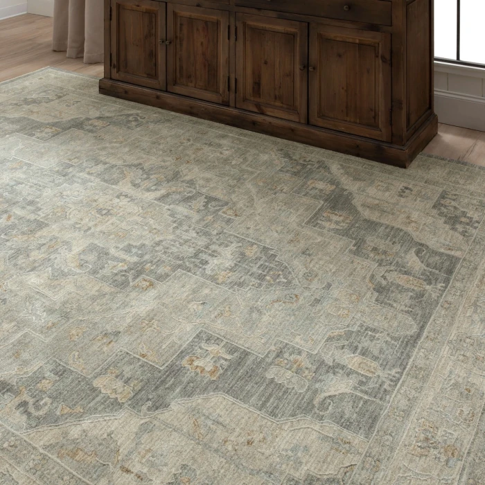 Karastan Kumra Dark Grey 7' 10" x 10' 3" Area Rug