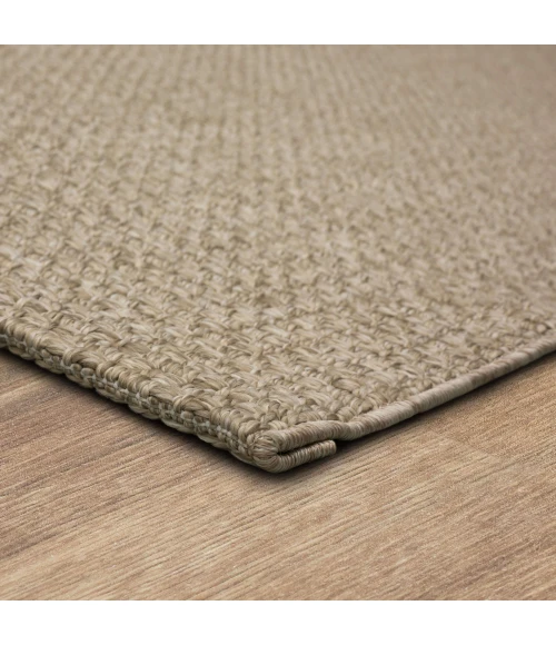 Karastan Lanai By Salt Life Brown/Tan R1269 7 ft. 10 in. X 10 ft. Rectangle Rug