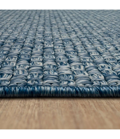 Karastan Lanai By Salt Life Blue R1269 6 ft. 6 in. X 9 ft. Rectangle Rug