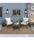 Karastan Lanai By Salt Life Brown/Tan R1269 6 ft. 6 in. X 9 ft. Rectangle Rug