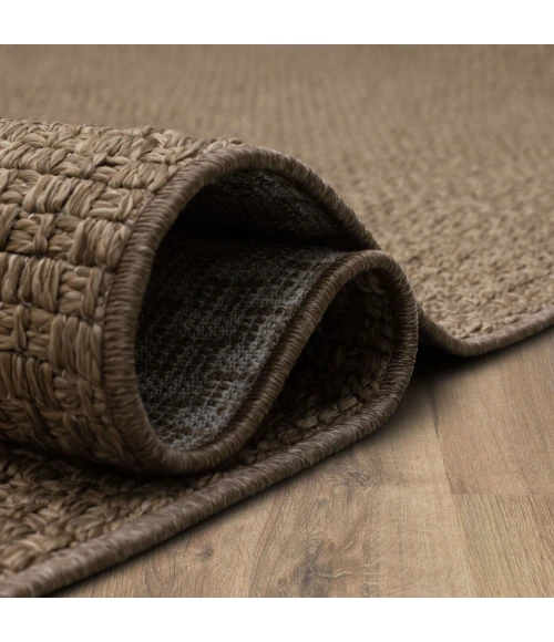 Karastan Lanai By Salt Life Brown/Tan R1269 7 ft. 10 in. X 10 ft. Rectangle Rug