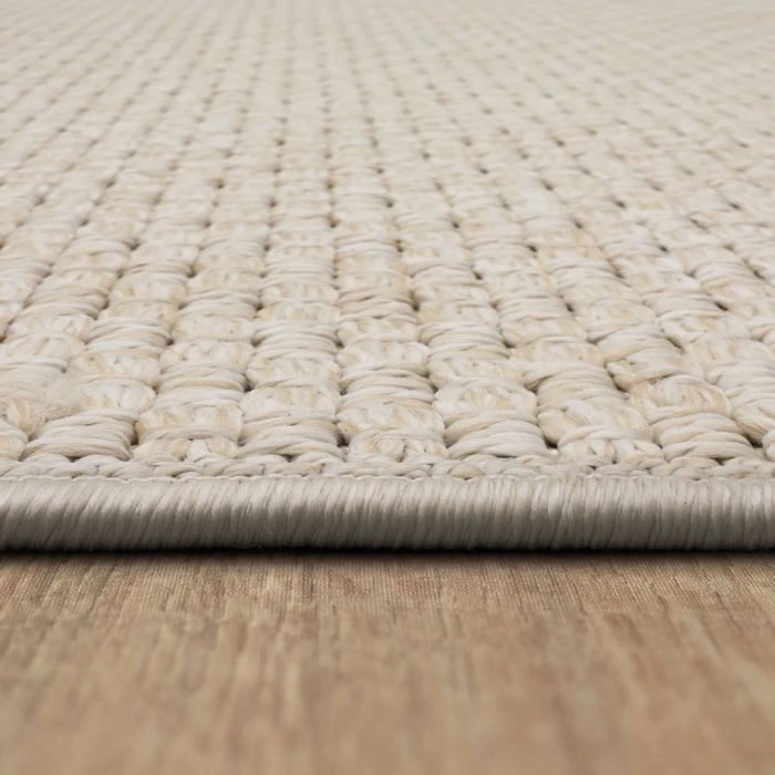 Karastan Lanai By Salt Life Ivory/White R1269 6 ft. 6 in. X 9 ft. Rectangle Rug