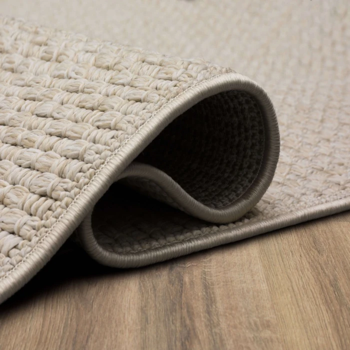 Karastan Lanai By Salt Life Ivory/White R1269 6 ft. 6 in. X 9 ft. Rectangle Rug
