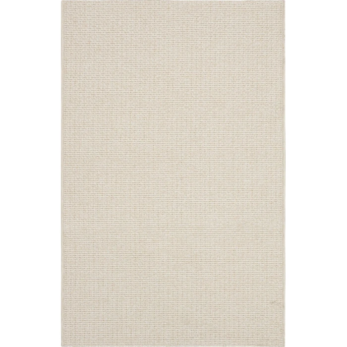 Karastan Lanai By Salt Life Ivory/White R1269 6 ft. 6 in. X 9 ft. Rectangle Rug