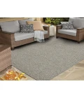 Karastan Lanai By Salt Life Grey/Silver R1269 6 ft. 6 in. X 9 ft. Rectangle Rug