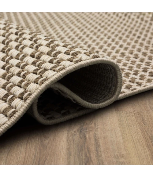 Karastan Lanai By Salt Life Brown/Tan R1269 7 ft. 10 in. X 10 ft. Rectangle Rug