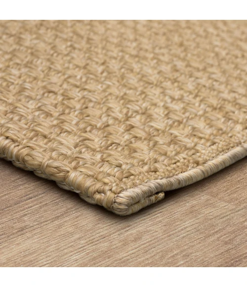 Karastan Lanai By Salt Life Brown/Tan R1269 6 ft. 6 in. X 9 ft. Rectangle Rug