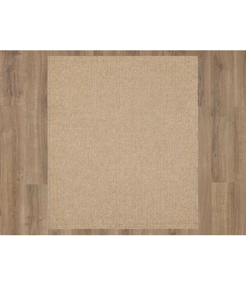 Karastan Lanai By Salt Life Brown/Tan R1269 6 ft. 6 in. X 9 ft. Rectangle Rug