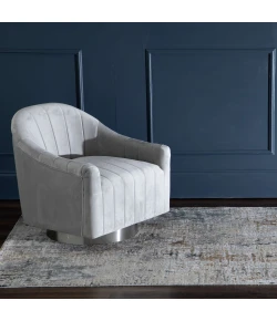 Karastan Tryst Marseille Grey Rug 12 ft. X 15 ft. Rectangle