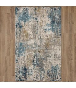 Karastan Tryst Marseille Blue Rug 12 ft. X 15 ft. Rectangle