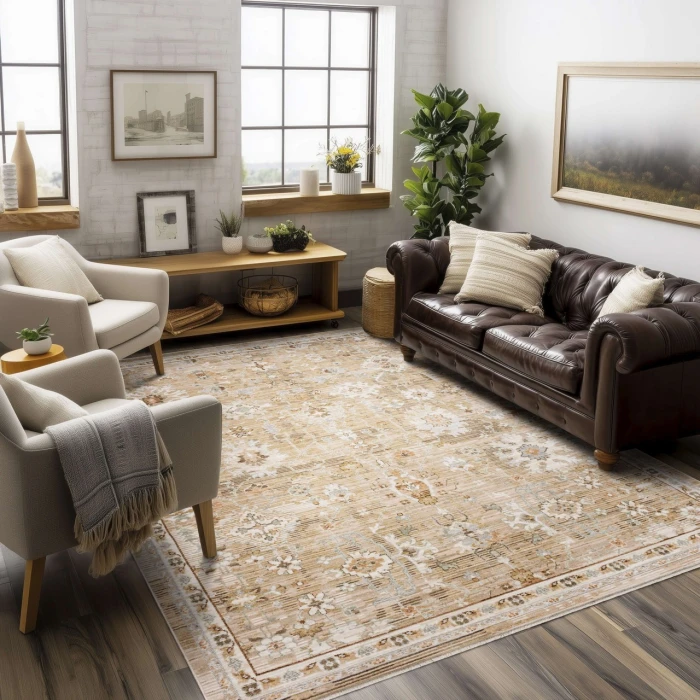Karastan Persepolis Almond R1393 8ft. X 10ft. Rect. Rug