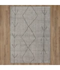 Karastan Meknes Charcoal 1' 6" x 1' 6" Area Rug