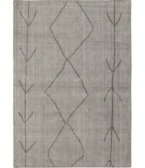 Karastan Meknes Charcoal 1' 6" x 1' 6" Area Rug