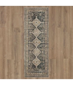 Karastan Echo Milo Grey Rug 2 ft. 7 in. X 7 ft. 3 in. Runner