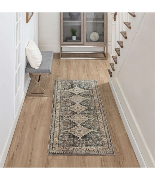 Karastan Milo Grey 2' 7" x 7' 3" Area Rug