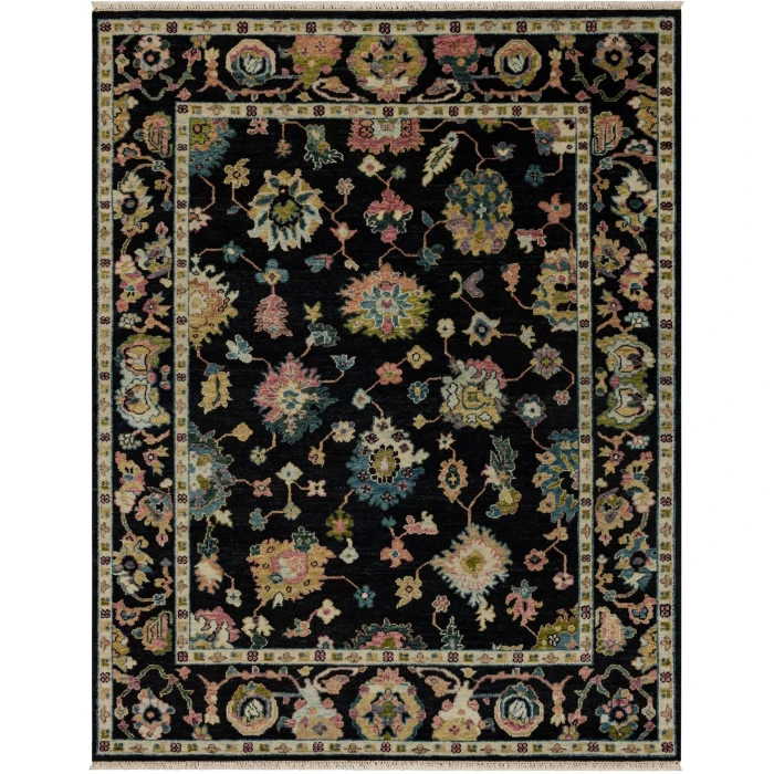 Karastan Percival Black R1437 6ft. X 9ft. Rect. Rug