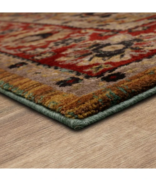 Karastan Spice Market Aquamarine 90668 9ft. 6in. X 12ft. 11in. Rect. Rug