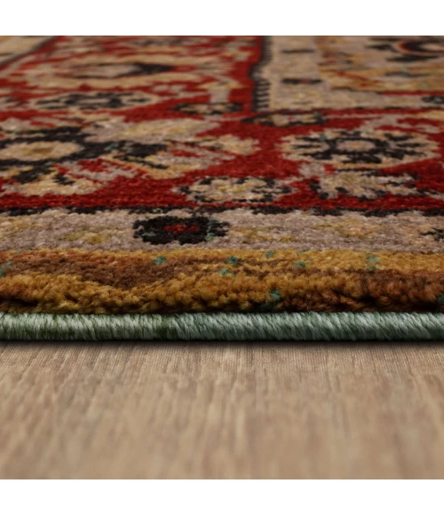 Karastan Spice Market Aquamarine 90668 9ft. 6in. X 12ft. 11in. Rect. Rug