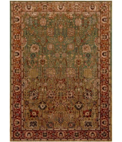Karastan Spice Market Aquamarine 90668 9ft. 6in. X 12ft. 11in. Rect. Rug