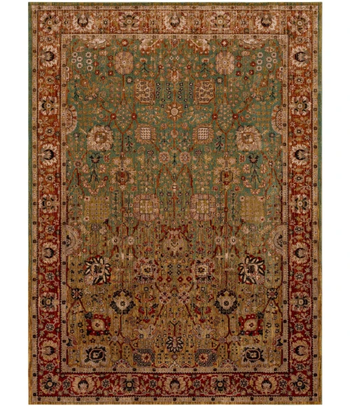 Karastan Spice Market Aquamarine 90668 9ft. 6in. X 12ft. 11in. Rect. Rug