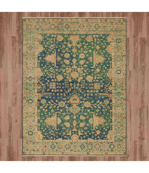 Karastan Sundar Navy R1430 8ft. X 10ft. Rect. Rug