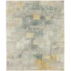 Karastan Memento Nostalgic Blue Rug 5 ft. X 7 ft. 6 in. Rectangle