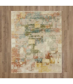 Karastan Memento Nostalgic Cream Rug 5 ft. X 7 ft. 6 in. Rectangle