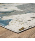 Karastan Tryst Grey Blue Nuvole Grey Blue 9ft. x 12ft. Rect. Rug