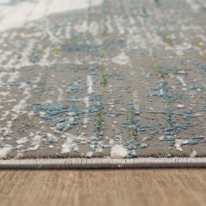 Karastan Tryst Grey Blue Nuvole Grey Blue 9ft. x 12ft. Rect. Rug
