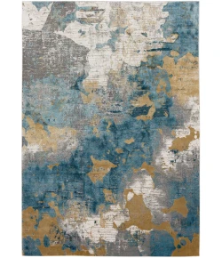 Karastan Tryst Grey Blue Nuvole Grey Blue 9ft. x 12ft. Rect. Rug