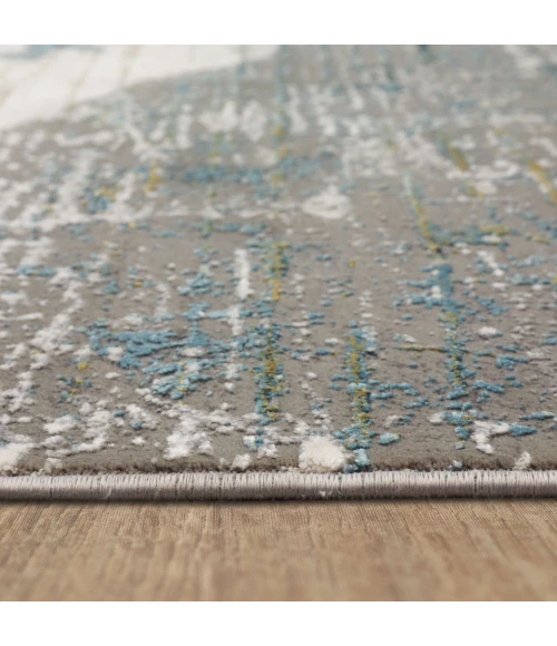 Karastan Tryst Blue R1289 2 ft. 6 in. X 8 ft. Rectangle Rug