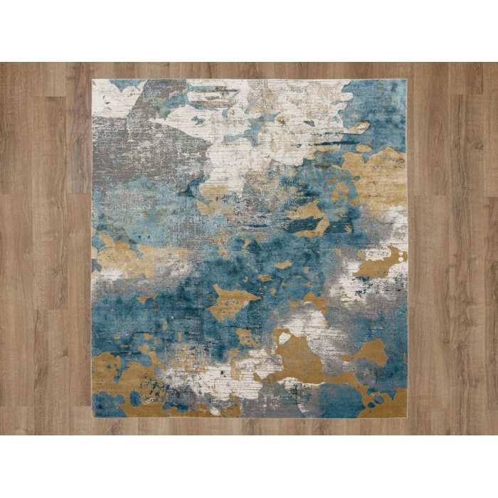 Karastan Tryst Blue R1289 8 ft. X 11 ft. Rectangle Rug