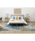 Karastan Tryst Blue R1289 8 ft. X 11 ft. Rectangle Rug