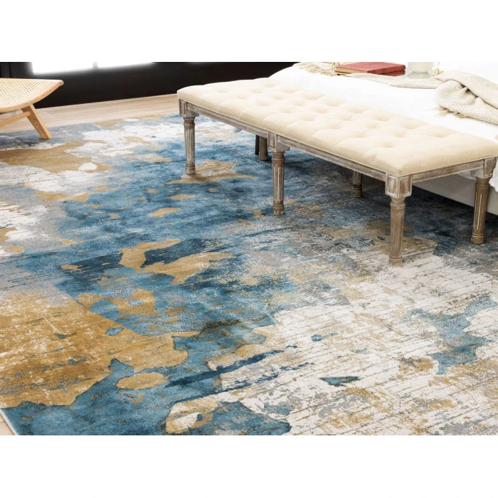 Karastan Tryst Blue R1289 8 ft. X 11 ft. Rectangle Rug