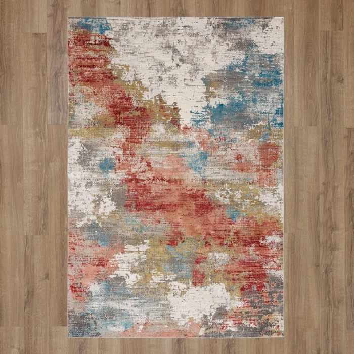 Karastan Tryst Grey/Silver R1289 12 ft. X 15 ft. Rectangle Rug