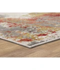 Karastan Tryst Grey/Silver R1289 5 ft. X 8 ft. Rectangle Rug