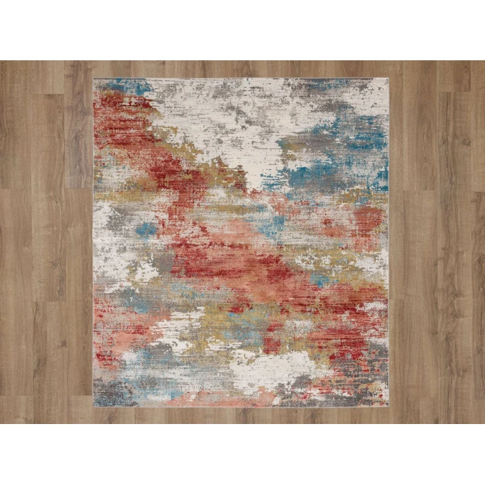 Karastan Tryst Grey/Silver R1289 12 ft. X 15 ft. Rectangle Rug