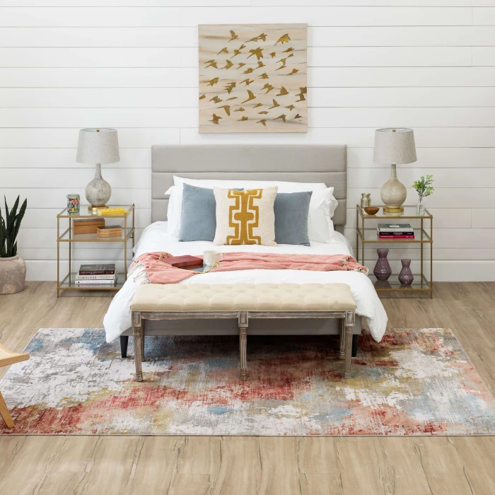 Karastan Tryst Grey/Silver R1289 8 ft. X 11 ft. Rectangle Rug