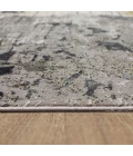 Karastan Tryst Grey/Silver R1289 2 ft. 6 in. X 8 ft. Rectangle Rug