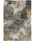 Karastan Tryst Grey/Silver R1289 2 ft. 6 in. X 8 ft. Rectangle Rug