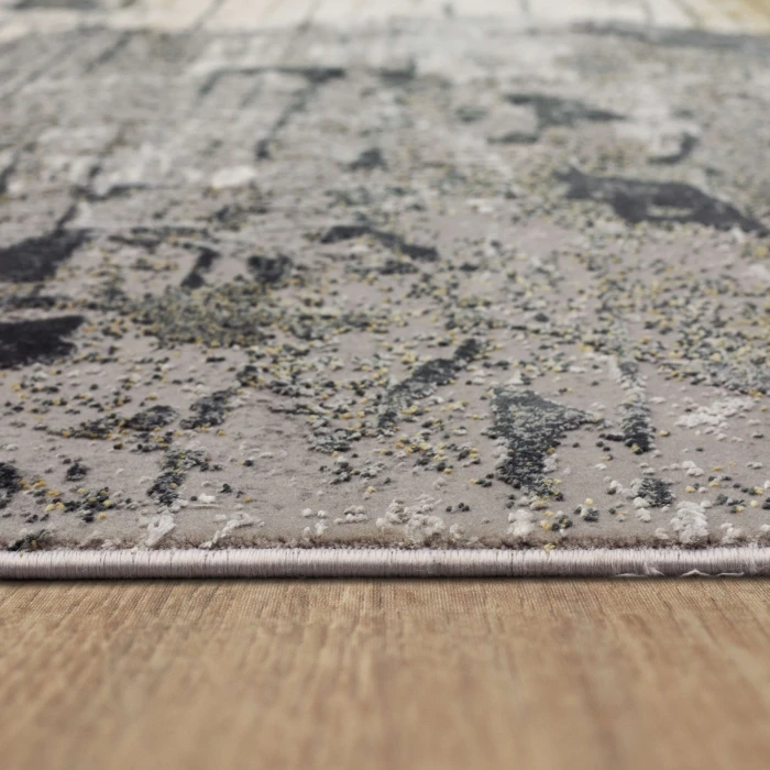 Karastan Tryst Grey/Silver R1289 9 ft. X 12 ft. Rectangle Rug